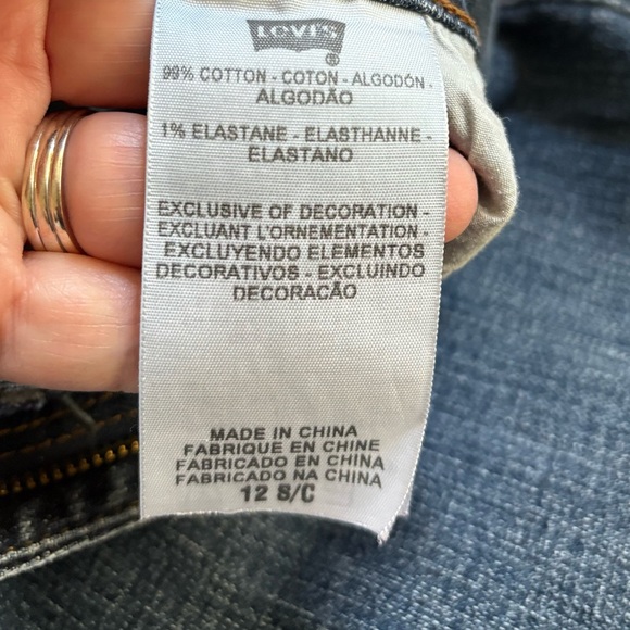 515 Levi's Denim Boot Cut Jeans - Picture 7 of 7